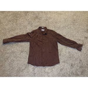Mens button down dress shirt